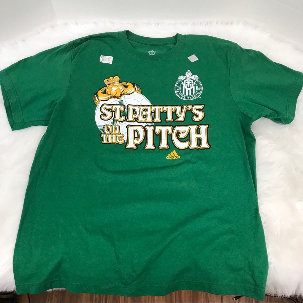 NEW Adidas China’s Soccer St Patrick’s Day Shirt